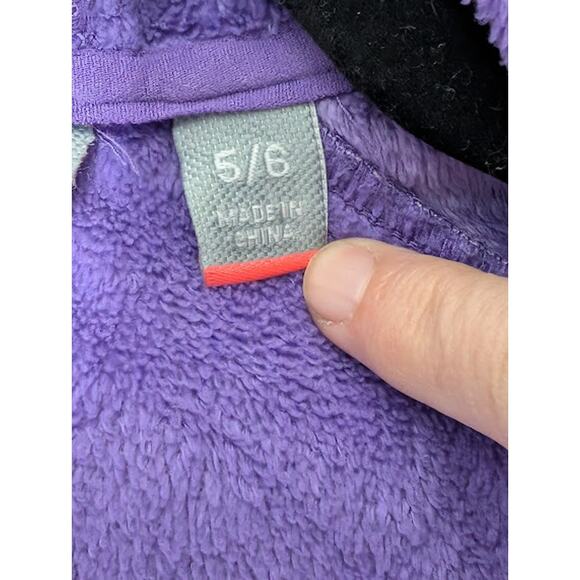 FREE COUNTRY Girls purple white all weather jacket size 5/6 - Picture 7 of 8